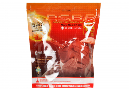 G&G 0.20g Perfect BBs 5000rds – Weiß