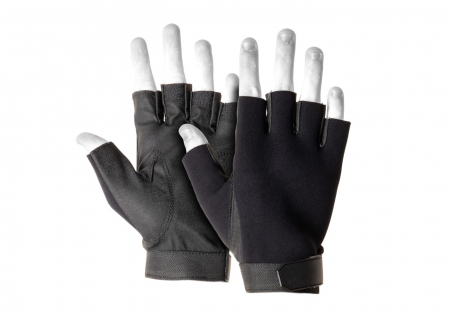 Invader Gear Half Finger Shooting Gloves - Schwarz L