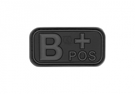 JTG Bloodtype Rubber Patch B Pos - Blackops