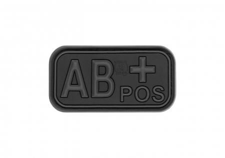 JTG Bloodtype Rubber Patch AB Pos - Blackops