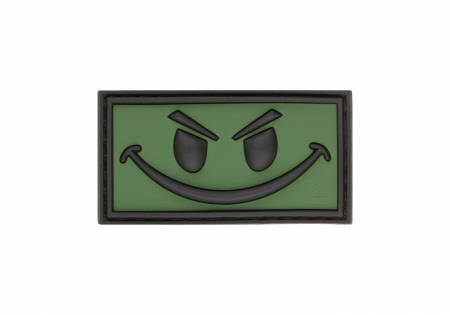 JTG Evil Smile Rubber Patch - Forest