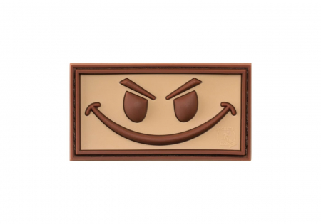 JTG Evil Smile Rubber Patch - Desert