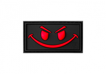 JTG Evil Smile Rubber Patch - Blackmedic