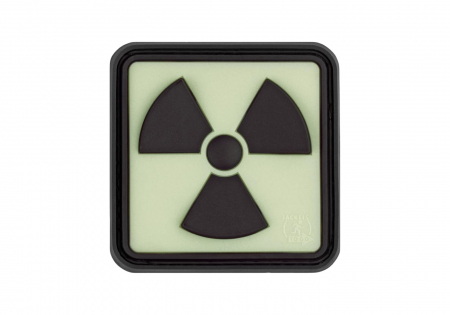 JTG Radioactive Rubber Patch - Glow Back