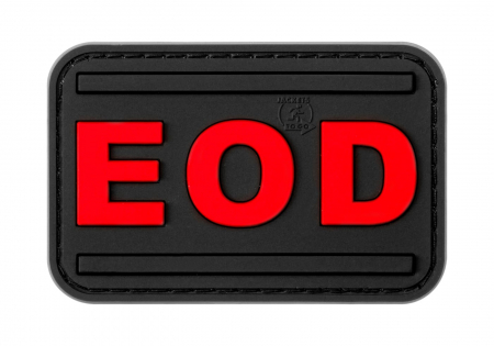 JTG EOD Rubber Patch - Blackmedic