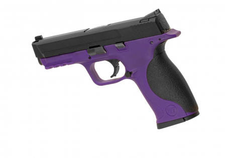 WE M&P Metal Version GBB Airsoft Pistole Gas 6 mm BB – Lila