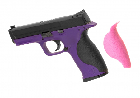 WE M&P Metal Version GBB Airsoft Pistole Gas 6 mm BB – Lila