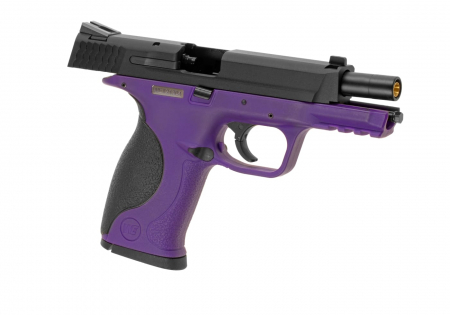 WE M&P Metal Version GBB Airsoft Pistole Gas 6 mm BB – Lila