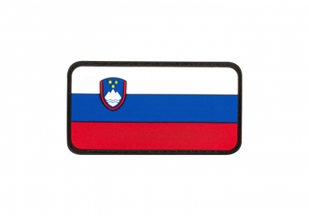 JTG Slovenia Flag Rubber Patch - Multicolor