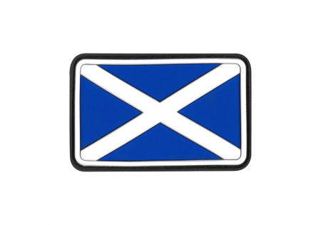 JTG Scotland Flag Rubber Patch - Multicolor