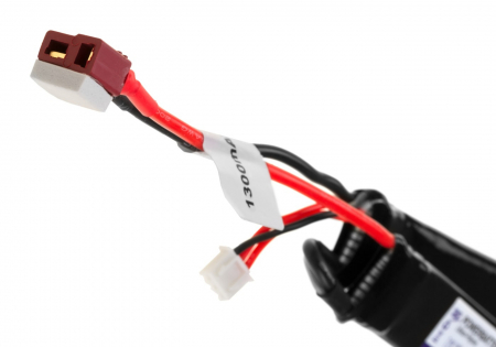 7,4V 1300 mAh Li-Po 20C Twin Type T-Plug (12,5 x 1 x 2 cm)