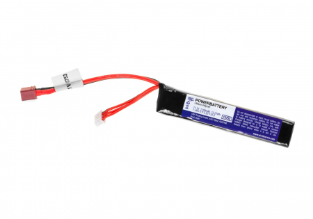 11,1V 1100 mAh Li-Po 20C Stock Tube Type T-Plug (10 x 1,9 x 1,8 cm)