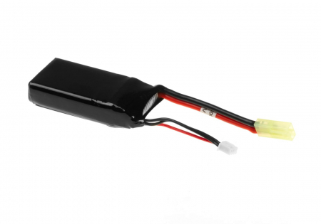 7,4V 1300 mAh Li-Po 25C PEQ Type (6,5 x 3,3 x 1,2 cm)