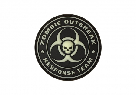 JTG Zombie Outbreak Rubber Patch - Glow