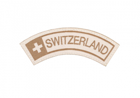 Clawgear Switzerland Small Tab Patch - Desert