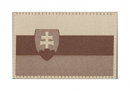 Clawgear Slovakia Flag Patch - Desert