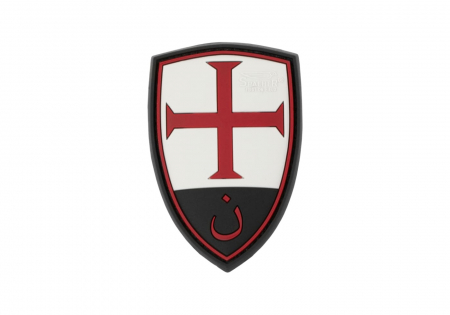 JTG Crusader Shield Rubber Patch - Multicolor