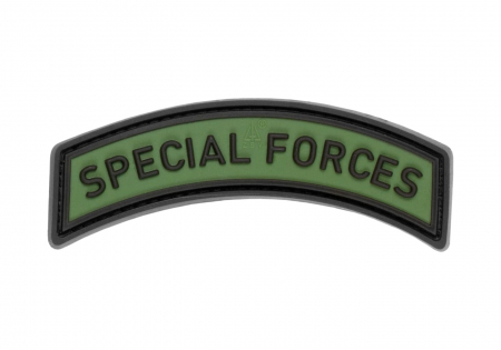 JTG Special Forces Tab Rubber Patch - Forest