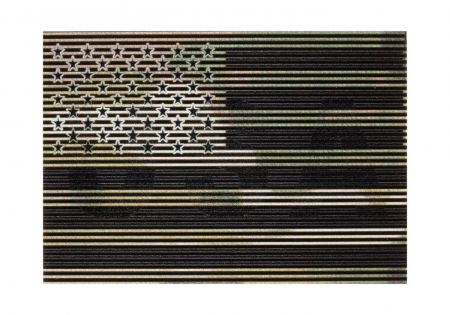 Clawgear Dual IR Patch USA - Multicam