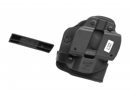 Frontline KNG Open Top Holster for Glock 17 GTL Left Side – Schwarz – Ansicht 3