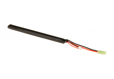 7,4V 1100 mAh Li-Po 20C AK Type (18,5 x 1,5 x 1 cm)