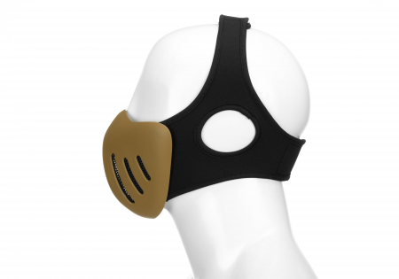 Pirate Arms Trooper Half Face Mask – Dark Earth – Ansicht 2