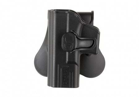 Amomax Paddle Holster for G19 / G23 / G32 Left - Schwarz