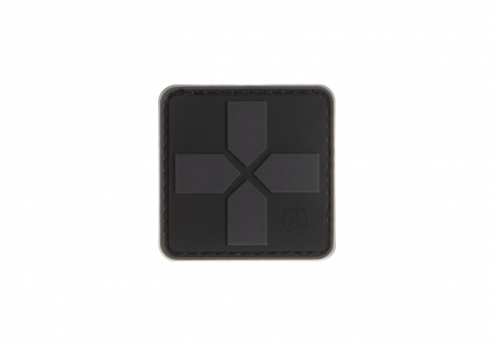 JTG Red Cross Rubber Patch 40mm - Blackops