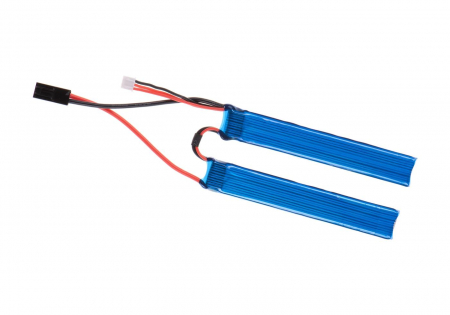 7,4V 1300 mAh Li-Po 25C Twin Type (14 x 2 x 1,2 cm)