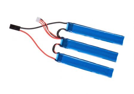 11,1V 1300 mAh Li-Po 25C Split Type (14 x 2 x 1,7 cm)