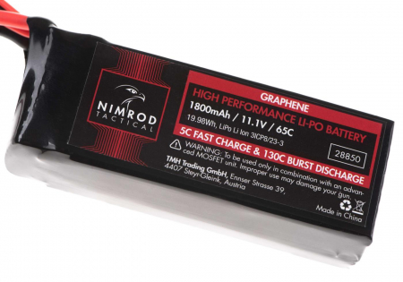 11,1V 1800 mAh Li-Po 65C Graphene (9 x 3,2 x 2,1 cm)