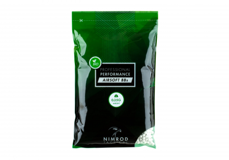 Nimrod 0.25g Bio BB Professional Performance 4000rds – Weiß
