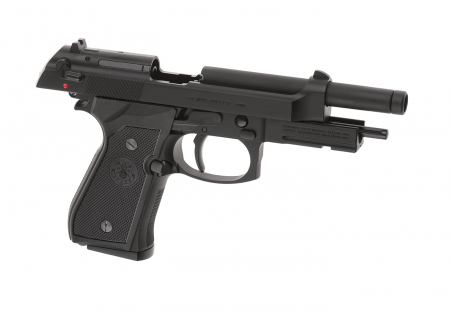 G&G GPM92 GP2 Metal Version GBB Airsoft Pistole Gas 6 mm BB – Schwarz – Ansicht 3
