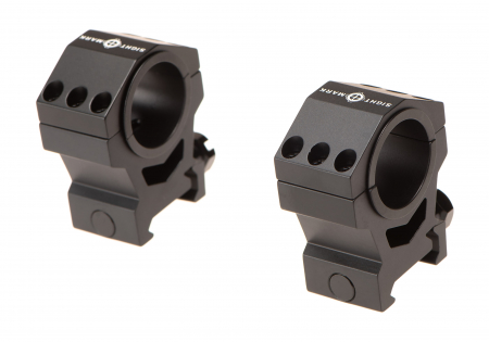 Sightmark 30mm / 25.4mm Tactical Mounting Rings - High Height – Schwarz