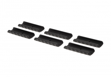 Leapers Low Profile Picatinny Panel Covers 6pcs – Schwarz