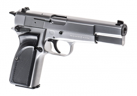 WE Hi-Power Mk3 Full Metal Airsoft GBB 6 mm BB – Silber