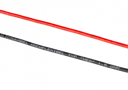 Gate Low Resistance Wire 2x 25m Black + Red