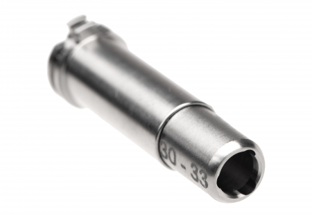 Maxx Model CNC Titanium Adjustable Air Seal Nozzle 30mm - 33mm for AEG – Ansicht 4