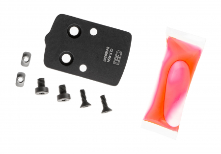 C&H Precision Glock 43X/48 MOS to RMR/SRO and Holosun 407C/507C/508T – Schwarz