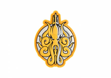 JTG Release the Kraken Rubber Patch - Gelb