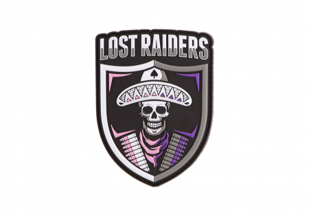 JTG Lost Raiders Rubber Patch - Multicolor