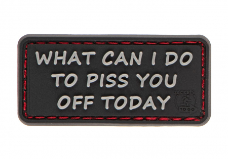 JTG What Can I do Patch - Schwarz