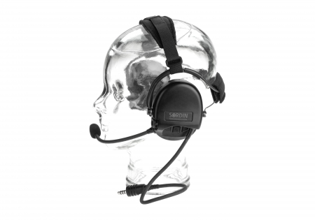 Sordin Supreme MIL CC Neckband – Schwarz – Ansicht 3