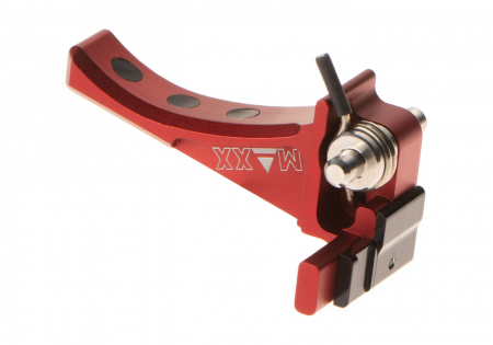 Maxx Model CNC Aluminum Advanced Speed Trigger for EVO-3 Style D - Rot