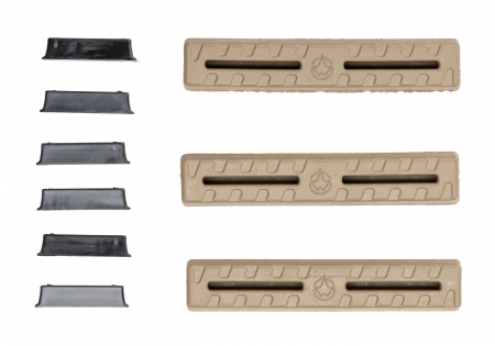 Manta M-LOK Covers 3pcs Kit – Dark Earth – Ansicht 3