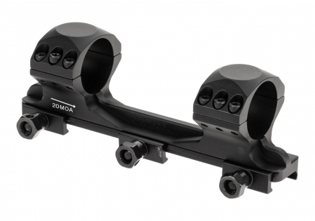 30mm X-Accu One Piece 20 MOA Med Picatinny Mount