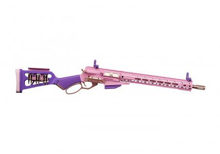 G&G LevAR 15" Gas Airsoft Lever Action Rifle – Pink – Ansicht 2