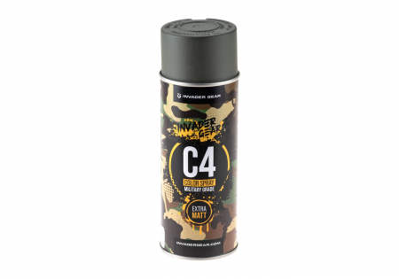 Invader Gear C4 Mil Grade Color Spray – Foliage Green