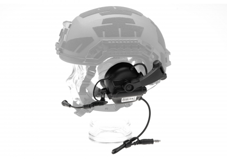 Earmor M32X Plus Hearing Protection Set for ARC Helmet Rails – Schwarz – Ansicht 3