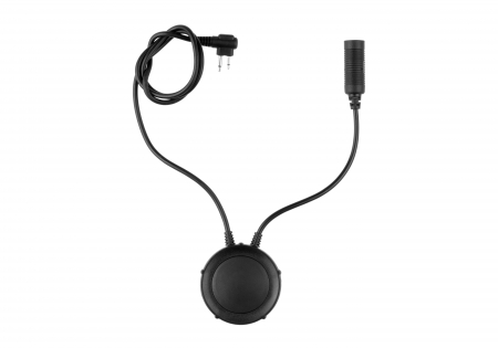 Earmor M55 Tactical PTT Motorola Two Pin – Schwarz
